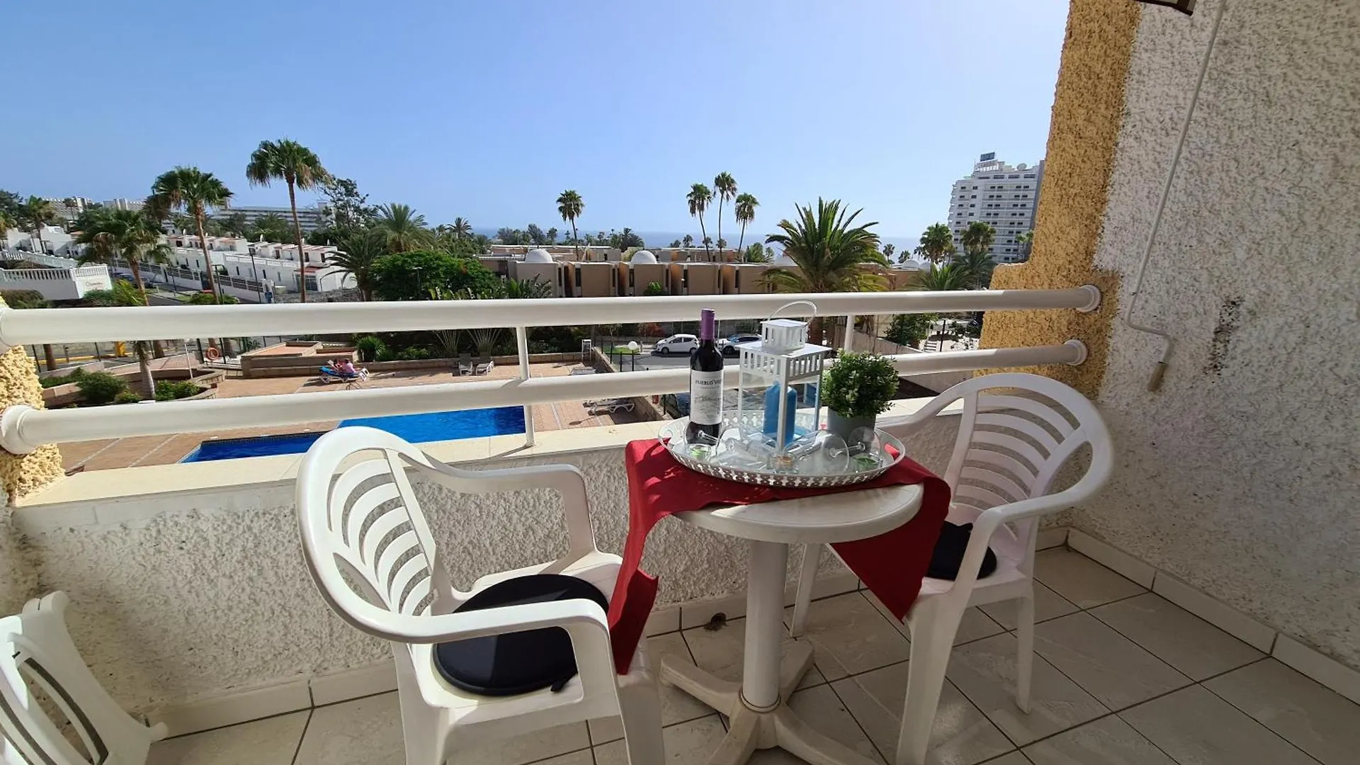Playa Feñabe Appartement Borinquen Mit Pool Und Meerblick 0*, Playa Feñabe ספרד