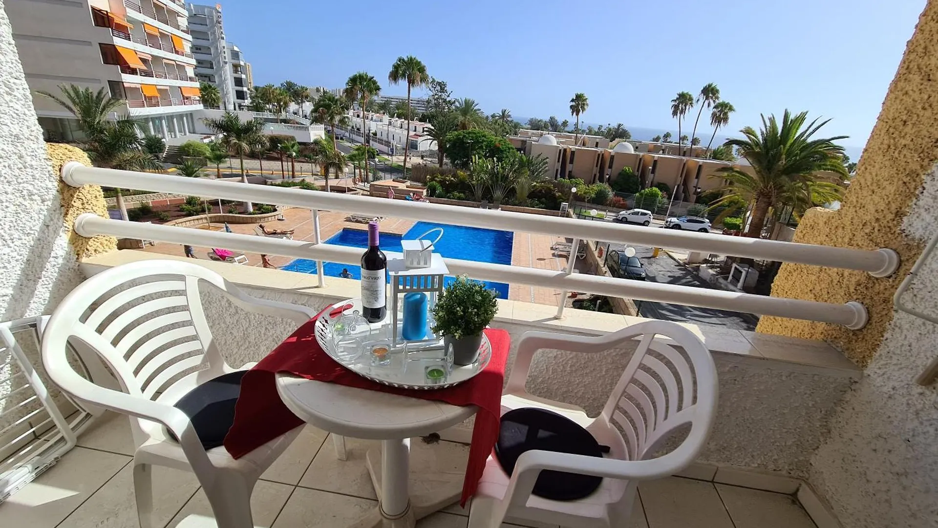 דירה Playa Feñabe Appartement Borinquen Mit Pool Und Meerblick
